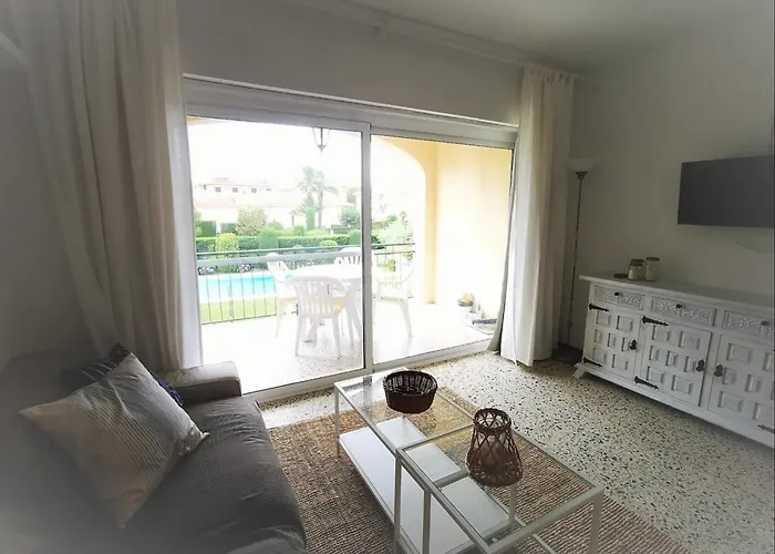 En S'agaro Con Piscina, Terraza Y Se Admiten Mascotas, Cerca Del Mar - Es-298-15 Lejlighed Platja d'Aro